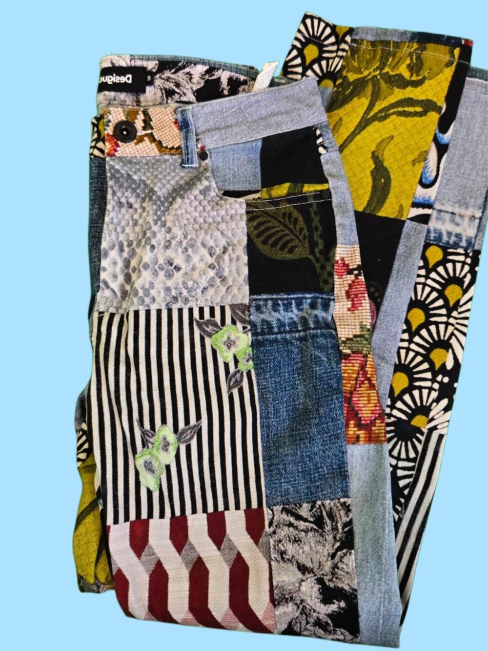 Desigual Patchwork Jean | Jean patchwork